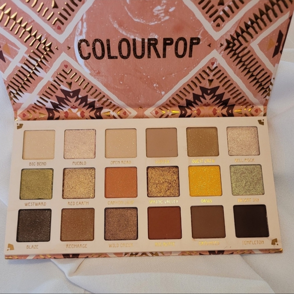 Colourpop Sandstone Eyeshadow Palette